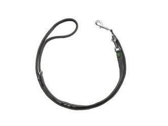 graue Leine die in verschiedenen Längen eingestellt werden kann.