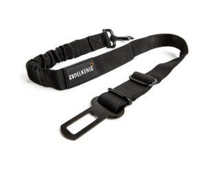 Ein Gurt für Hunde im Auto, welcher in den Anschnalle passt.